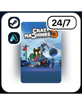 АВТО CRAZY MACHINES 3 STEAM ПОДАРКОМ ДЛЯ KZ RU UA CIS 24/7