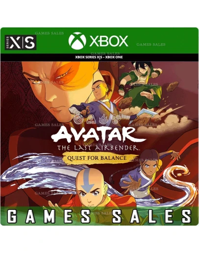 AVATAR THE LAST AIRBENDER: QUEST FOR BALANCEXBOX ONEXSКЛЮЧ