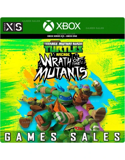 TEENAGE MUTANT NINJA TURTLES ARCADE: WRATH OF THE MUTANTSXBOX ONEXS+PC WINКЛЮ