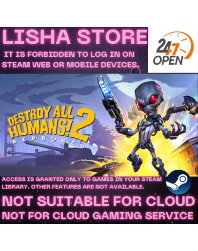Destroy All Humans! 2 - Reprobed: Dressed to Skill Ed Стим Оффлайн На 30 или 90 дней