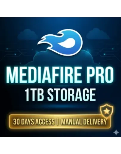 Premium MediaFire Pro (1TB) - 30 Days Subscription
