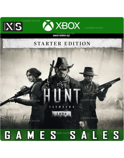HUNT: SHOWDOWN 1896 - STARTER EDITIONXBOX SERIES XSКЛЮЧ