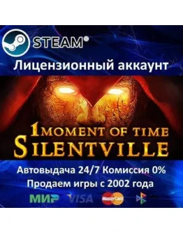 1 MOMENT OF TIME: SILENTVILLE - STEAM + 35 ИГР - 0 КАРТЫ + АКЦИЯ 1 MOMENT OF TIME: SILENTVILLE - STEAM + 35 ИГР - 0 КАРТЫ + АКЦИЯ