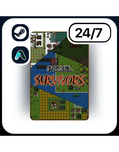 АВТО PIXEL SURVIVORS STEAM ПОДАРКОМ ДЛЯ KZ RU UA CIS 24/7