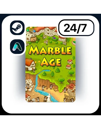 АВТО MARBLE AGE STEAM ПОДАРКОМ ДЛЯ KZ RU UA CIS 24/7