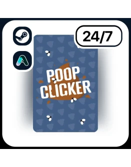 АВТО POOP CLICKER STEAM ПОДАРКОМ ДЛЯ KZ RU UA CIS 24/7