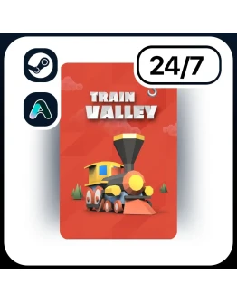 АВТО TRAIN VALLEY STEAM ПОДАРКОМ ДЛЯ KZ RU UA CIS 24/7