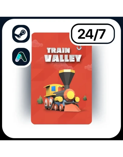 АВТО TRAIN VALLEY STEAM ПОДАРКОМ ДЛЯ KZ RU UA CIS 24/7