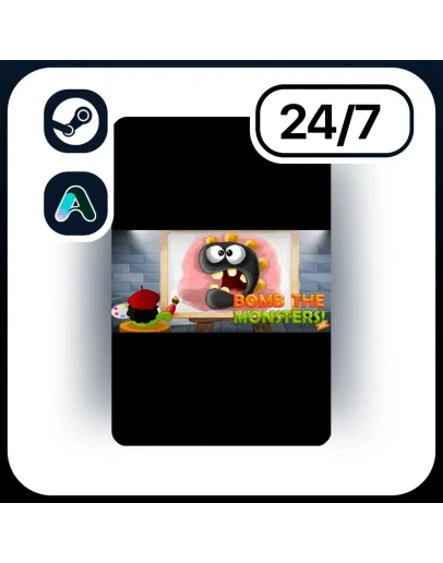 АВТО BOMB THE MONSTERS! STEAM ПОДАРКОМ ДЛЯ KZ RU UA CIS 24/7 АВТО BOMB THE MONSTERS! STEAM ПОДАРКОМ ДЛЯ KZ RU UA CIS 24/7