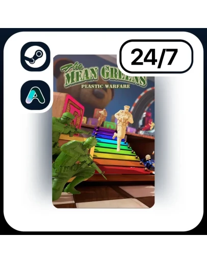 АВТО THE MEAN GREENS - PLASTIC WARFARE STEAM ПОДАРКОМ ДЛЯ KZ RU UA CIS 24/7