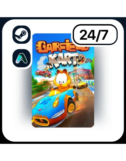 АВТО GARFIELD KART STEAM ПОДАРКОМ ДЛЯ KZ RU UA CIS 24/7