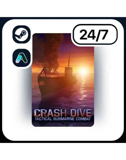 АВТО CRASH DIVE STEAM ПОДАРКОМ ДЛЯ KZ RU UA CIS 24/7