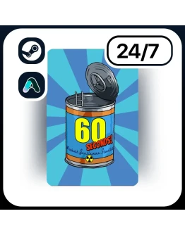АВТО 60 SECONDS! STEAM ПОДАРКОМ ДЛЯ KZ RU UA CIS 24/7