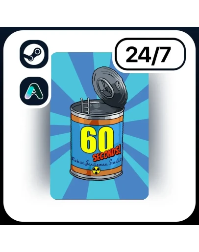АВТО 60 SECONDS! STEAM ПОДАРКОМ ДЛЯ KZ RU UA CIS 24/7