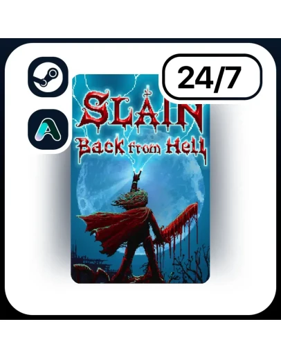 АВТО SLAIN: BACK FROM HELL STEAM ПОДАРКОМ ДЛЯ KZ RU UA CIS 24/7