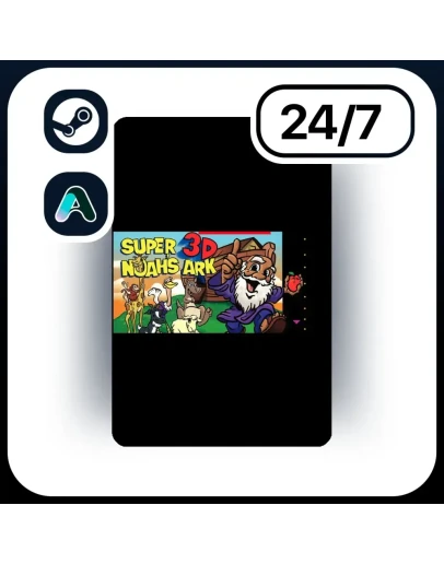 АВТО SUPER 3-D NOAH'S ARK STEAM ПОДАРКОМ ДЛЯ KZ RU UA CIS 24/7