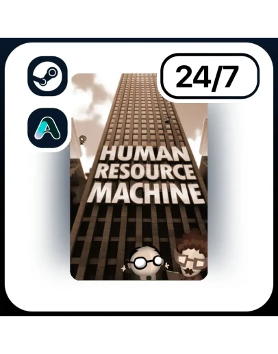 АВТО HUMAN RESOURCE MACHINE STEAM ПОДАРКОМ ДЛЯ KZ RU UA CIS 24/7