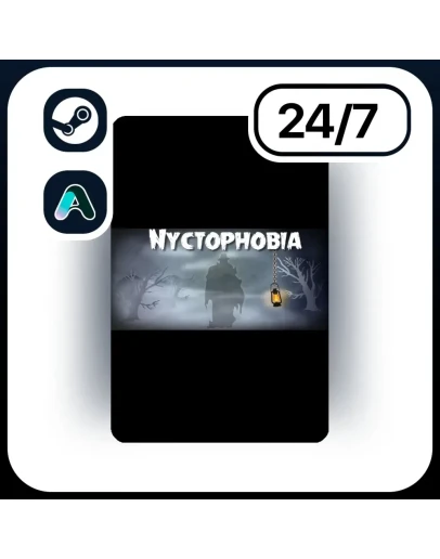 АВТО NYCTOPHOBIA STEAM ПОДАРКОМ ДЛЯ KZ RU UA CIS 24/7