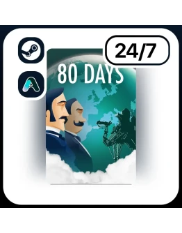 АВТО 80 DAYS STEAM ПОДАРКОМ ДЛЯ KZ RU UA CIS 24/7
