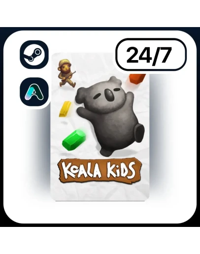 АВТО KOALA KIDS STEAM ПОДАРКОМ ДЛЯ KZ RU UA CIS 24/7