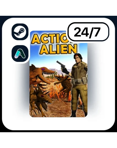 АВТО ACTION ALIEN STEAM ПОДАРКОМ ДЛЯ KZ RU UA CIS 24/7