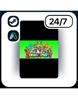 АВТО ZOMBIE PARTY STEAM ПОДАРКОМ ДЛЯ KZ RU UA CIS 24/7