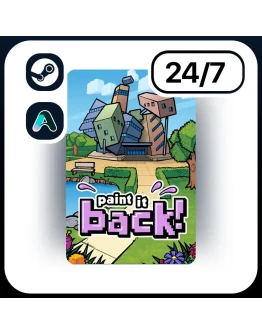 АВТО PAINT IT BACK STEAM ПОДАРКОМ ДЛЯ KZ RU UA CIS 24/7
