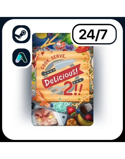 АВТО COOK, SERVE, DELICIOUS! 2!! STEAM ПОДАРКОМ ДЛЯ KZ RU UA CIS 24/7