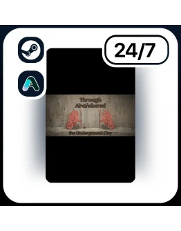 АВТО THROUGH ABANDONED: THE UNDERGROUND CITY STEAM ПОДАРКОМ ДЛЯ KZ RU UA CIS