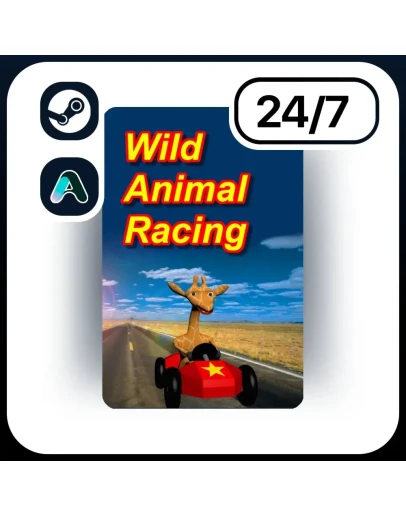 АВТО WILD ANIMAL RACING STEAM ПОДАРКОМ ДЛЯ KZ RU UA CIS 24/7