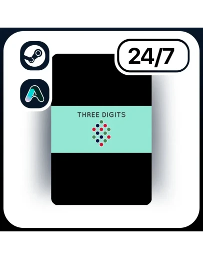 АВТО THREE DIGITS STEAM ПОДАРКОМ ДЛЯ KZ RU UA CIS 24/7