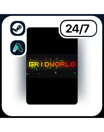 АВТО GRIDWORLD STEAM ПОДАРКОМ ДЛЯ KZ RU UA CIS 24/7