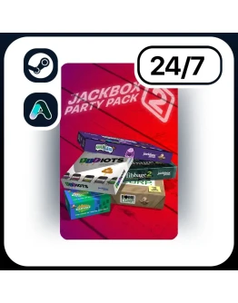 АВТО THE JACKBOX PARTY PACK 2 STEAM ПОДАРКОМ ДЛЯ KZ RU UA CIS 24/7