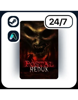 АВТО POSTAL REDUX STEAM ПОДАРКОМ ДЛЯ KZ RU UA CIS 24/7
