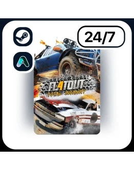 АВТО FLATOUT 4: TOTAL INSANITY STEAM ПОДАРКОМ ДЛЯ KZ RU UA CIS 24/7