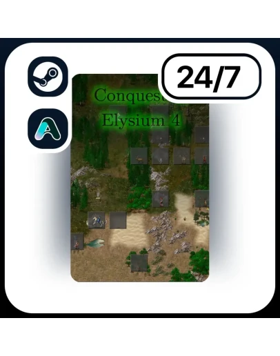 АВТО CONQUEST OF ELYSIUM 4 STEAM ПОДАРКОМ ДЛЯ KZ RU UA CIS 24/7