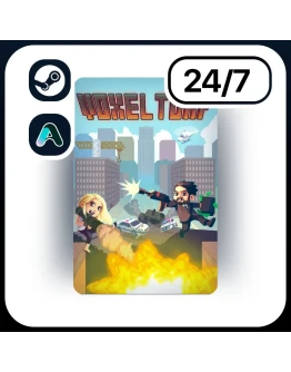 АВТО VOXEL TURF STEAM ПОДАРКОМ ДЛЯ KZ RU UA CIS 24/7