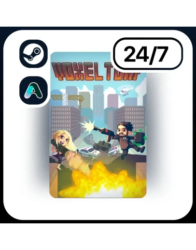 АВТО VOXEL TURF STEAM ПОДАРКОМ ДЛЯ KZ RU UA CIS 24/7