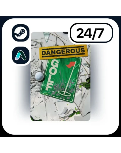 АВТО DANGEROUS GOLF STEAM ПОДАРКОМ ДЛЯ KZ RU UA CIS 24/7