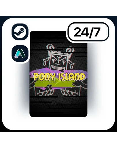 АВТО PONY ISLAND STEAM ПОДАРКОМ ДЛЯ KZ RU UA CIS 24/7