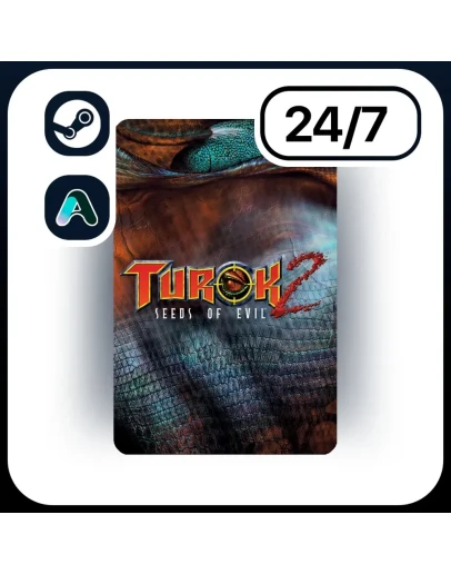 АВТО TUROK 2: SEEDS OF EVIL STEAM ПОДАРКОМ ДЛЯ KZ UA CIS 24/7