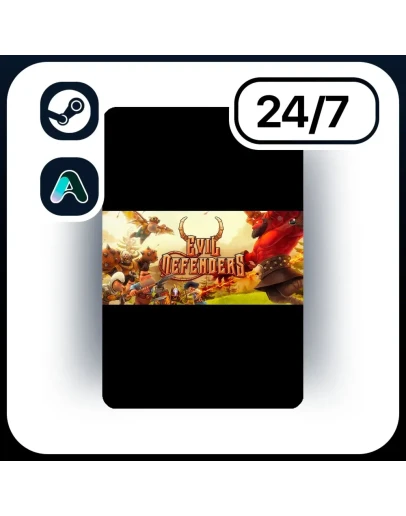 АВТО EVIL DEFENDERS STEAM ПОДАРКОМ ДЛЯ KZ RU UA CIS 24/7
