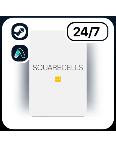 АВТО SQUARECELLS STEAM ПОДАРКОМ ДЛЯ KZ RU UA CIS 24/7