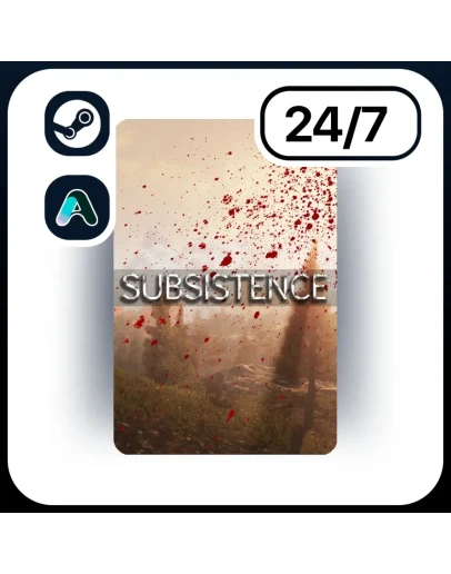 АВТО SUBSISTENCE STEAM ПОДАРКОМ ДЛЯ KZ RU UA CIS 24/7