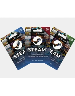 Карты Steam 5-10-20-50-100 Турция/Аргентина/США USD