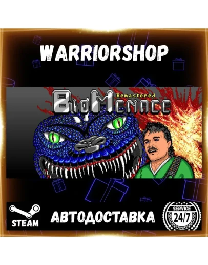 BioMenace Remastered Выбор Региона Стим STEAM GIFT АВТО 24/7 ГАРАНТИЯ