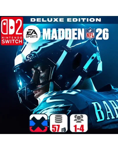 EA SPORTS Madden NFL 26 Deluxe Edition Nintendo Switch 2