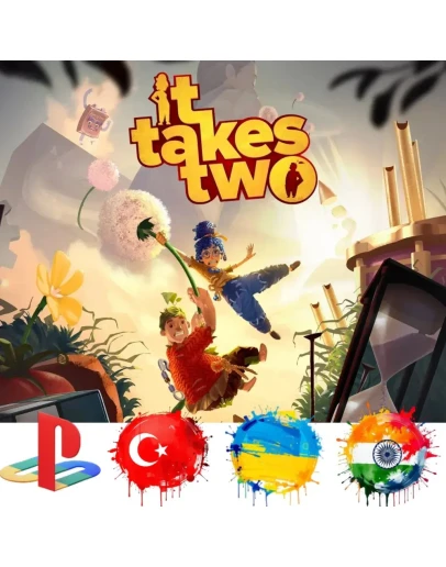 It Takes Two /PS4/PS5/Турция/Украина/Индия/Акция PS Store