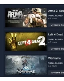 CS 2 Инвентарь 1800 USD Steam 10 уровень с 42 играми VAC-бан CS2