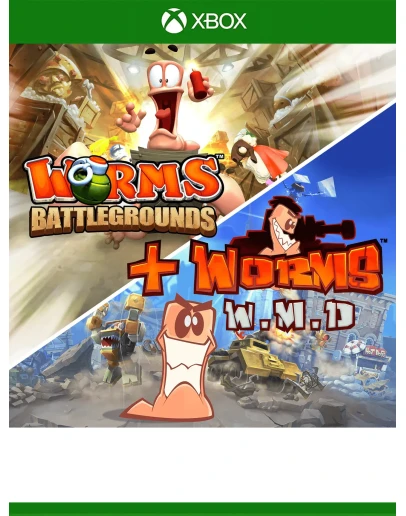 Worms Battlegrounds + Worms W.M.D Xbox КЛЮЧ